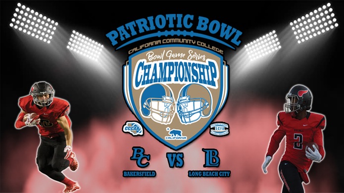 Long Beach will host Bakersfield College in the 2017 Patriotic Bowl on Saturday, Nov. 18 at 4 p.m.