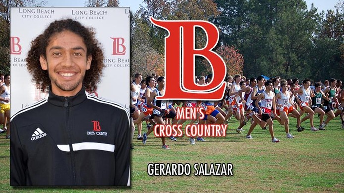 Sophomore Gerardo Salazar led LBCC with his 19th-place finish in Fresno.